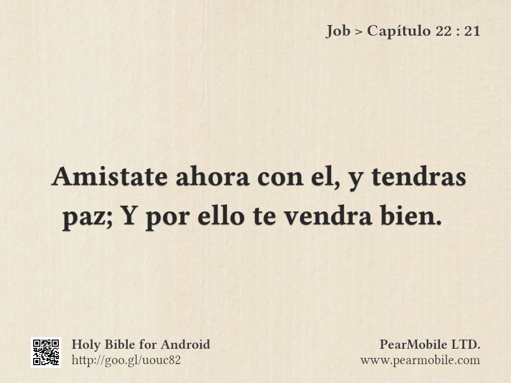 Job, Capítulo 22:21